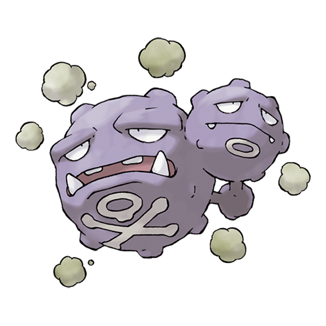 Official Artwork of weezing