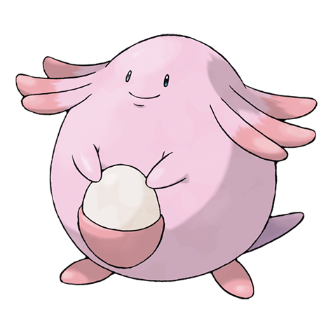 Official Artwork of chansey