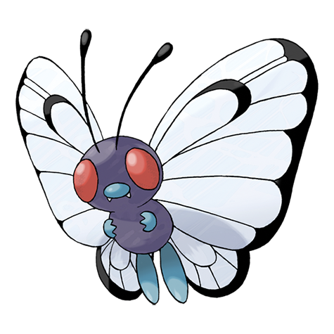 Official Artwork of butterfree