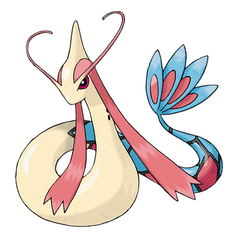 Official Artwork of milotic