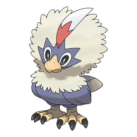 Official Artwork of rufflet