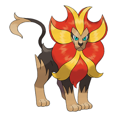 Pokemon #668 Pyroar