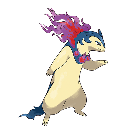 Hisuian Typhlosion Sprites Shiny Animated Pokestats gg