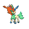 Shiny sprite for Keldeo