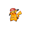 Shiny sprite for Pikachu Alola Cap