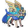 Shiny sprite for Zacian