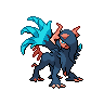 Shiny sprite for Absol Mega Z