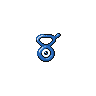 Shiny sprite for Unown