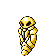 Kakuna front sprite (Red Green Japan)