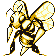 Beedrill front sprite (Red Green Japan)
