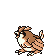 Pidgey front sprite (Red Green Japan)