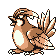 Pidgeotto front sprite (Red Green Japan)