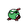 Natu animated sprite (Crystal)
