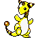 Ampharos animated sprite (Crystal)