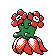 Bellossom animated sprite (Crystal)