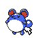 Marill animated sprite (Crystal)