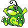 Politoed animated sprite (Crystal)