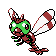 Yanma animated sprite (Crystal)