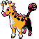 Girafarig animated sprite (Crystal)