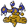 Hitmontop animated sprite (Crystal)