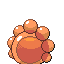 Sprite traseira de Castform (Firered Leafgreen)