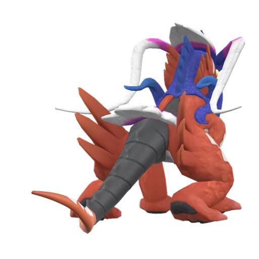 Koraidon back sprite (Scarlet Violet)