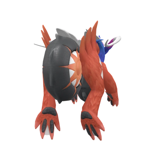 Koraidon back sprite (Scarlet Violet)
