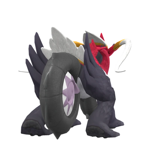 Koraidon shiny back sprite (Scarlet Violet)