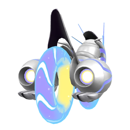 Miraidon shiny back sprite (Scarlet Violet)