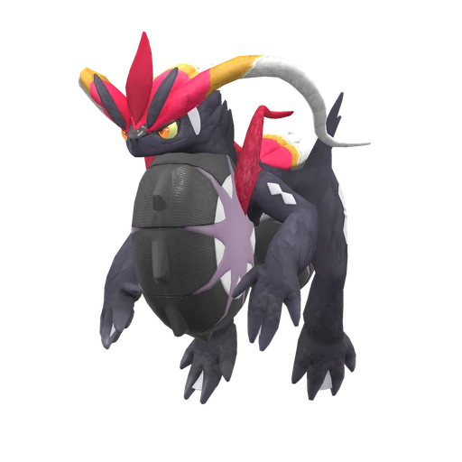 Koraidon shiny sprite (Scarlet Violet)