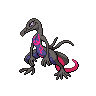 Sprite frontal de Salazzle (Black White)