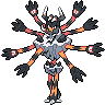 Sprite frontal de Barbaracle (Black White)