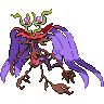 Sprite frontal de Dragalge (Black White)