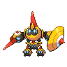 Sprite frontal de Falinks (Black White)
