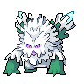 Sprite animada de Abomasnow (Black White)