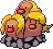 Sprite animada de Dugtrio (Black White)