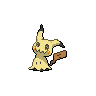 Sprite animada de Mimikyu (Black White)