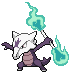 Sprite animada de Marowak (Black White)