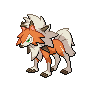 Lycanroc animated sprite (Black White)