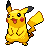 Sprite animada de Pikachu (Black White)
