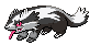 Sprite animada de Linoone (Black White)