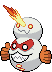 Sprite animada de Darmanitan (Black White)