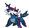 Sprite animada de Samurott (Black White)