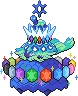 Sprite animada de Terapagos (Black White)