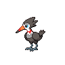 Sprite animada de Trumbeak (Black White)