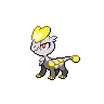 Sprite animada de Jangmo-o (Black White)