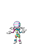 Sprite animada de Blacephalon (Black White)