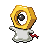 Meltan animated sprite (Black White)