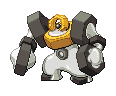 Melmetal animated sprite (Black White)