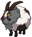 Sprite animada de Dubwool (Black White)